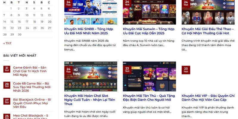 Top khuyến mãi được nhà cái uy tín tổng hợp